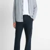 Birdseye Pima Cotton Button-Down Shirt