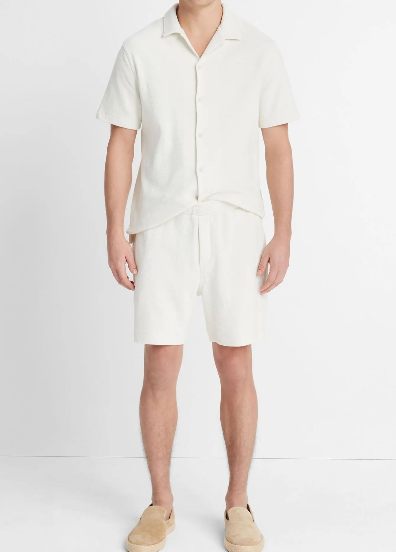 Bouclé Pull-On Short