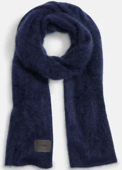 Brushed Cashmere Oversized Scarf