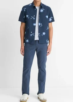 Cascading Floral Short-Sleeve Shirt