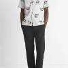 Cascading Floral Short-Sleeve Shirt