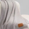 Cashmere Reverse Jersey Throw