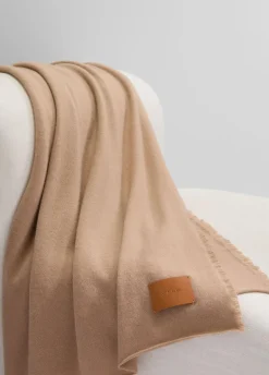 Cashmere Reverse Jersey Throw