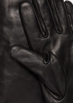 Cashmere-Lined Medium Leather Glove