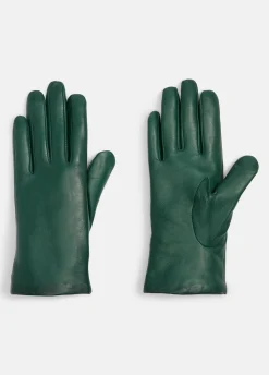 Cashmere-Lined Short Leather Glove