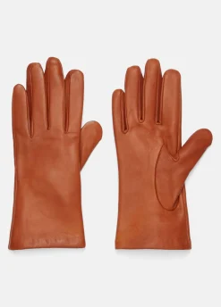 Cashmere-Lined Short Leather Glove