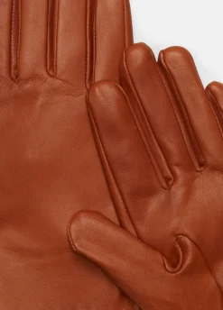 Cashmere-Lined Short Leather Glove