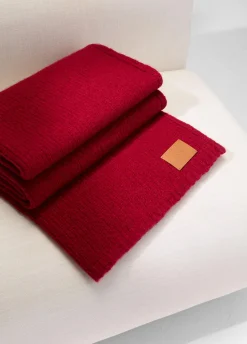 Cashmere-Silk Jersey Throw