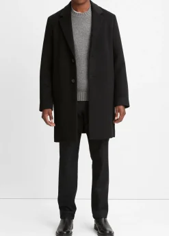 Classic Italian Wool-Blend Coat
