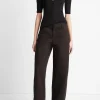 Cotton Elbow-Sleeve Polo Shirt