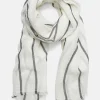 Cotton Gauze Awning Stripe Scarf