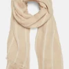 Cotton Gauze Awning Stripe Scarf