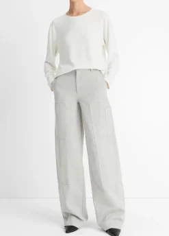 Cotton Twill Utility Pant