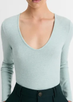 Cozy Long-Sleeve V-Neck Top