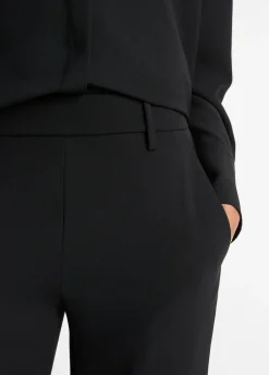 Crepe Tapered Pull-On Pant