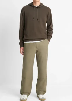 Double-Face Cotton-Blend Hoodie