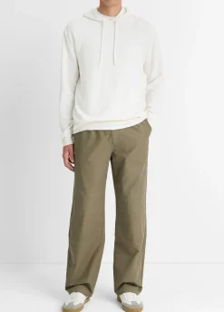 Double-Face Cotton-Blend Hoodie