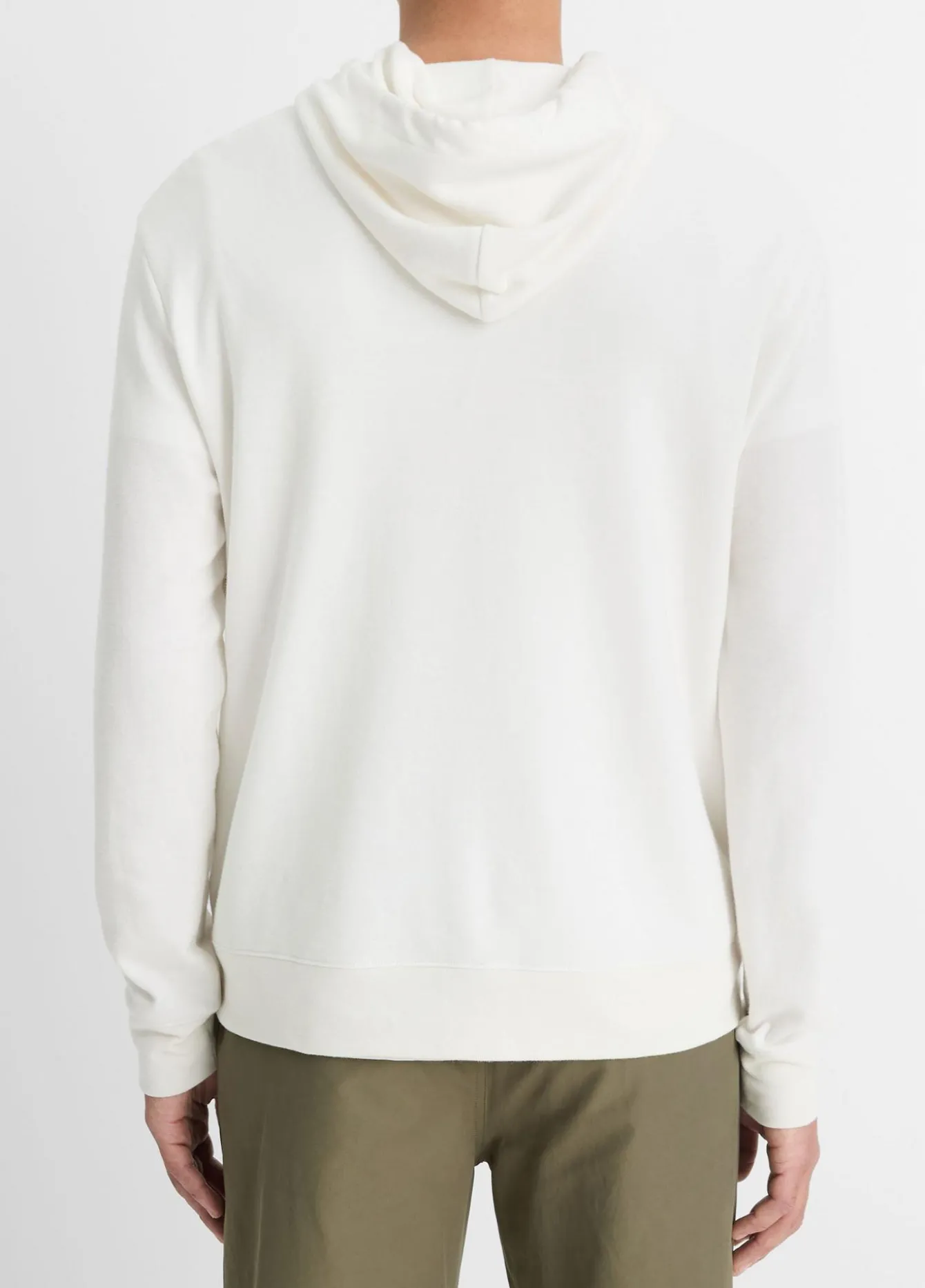 Double-Face Cotton-Blend Hoodie