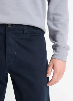 Dylan Slim 5-Pocket Peached Stretch-Cotton Pant