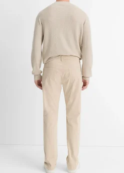 Dylan Slim 5-Pocket Peached Stretch-Cotton Pant