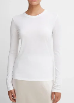 Essential Long Sleeve Crew Neck T-Shirt