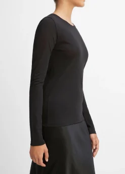 Essential Long Sleeve Crew Neck T-Shirt