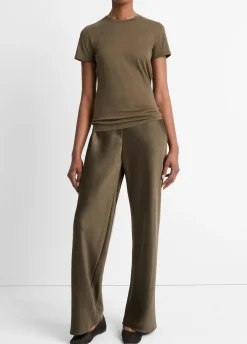 Essential Pima Cotton Crew Neck T-Shirt