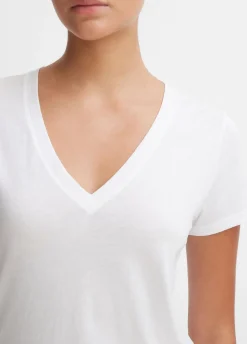 Essential Pima Cotton V-Neck T-Shirt