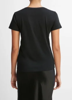 Essential Pima Cotton V-Neck T-Shirt