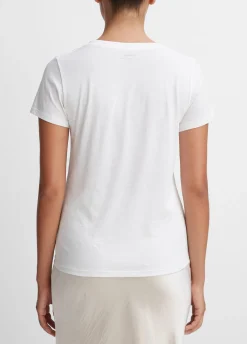 Essential Pima Cotton V-Neck T-Shirt