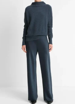Fluid Satin Bias Pant