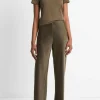Fluid Satin Bias Pant