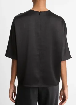 Fluid Satin T-Shirt