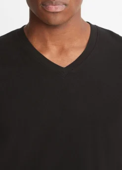 Garment Dye Short Sleeve V-Neck T-Shirt