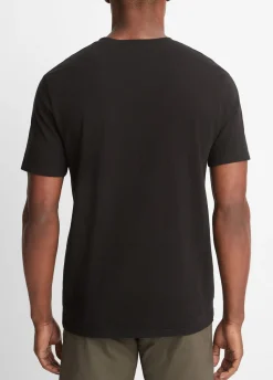 Garment Dye Short Sleeve V-Neck T-Shirt