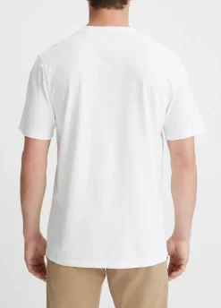 Garment Dye Short Sleeve V-Neck T-Shirt