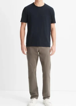Garment Dye Short-Sleeve Crew Neck T-Shirt