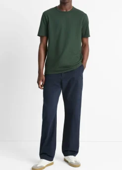 Garment Dye Short-Sleeve Crew Neck T-Shirt