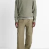 Geo-Jacquard Wool-Blend Crew Neck Sweater