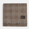 Glen Plaid Double-Face Cashmere Scarf