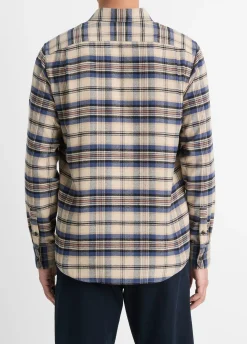 Hasley Plaid Cotton Long-Sleeve Shirt