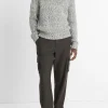 Homespun Marled Crew Neck Sweater