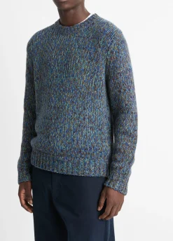 Homespun Marled Crew Neck Sweater