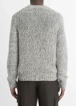 Homespun Marled Crew Neck Sweater