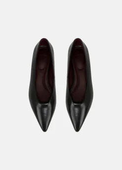 Isabel Leather Flat