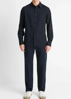 Italian Cotton-Wool Twill Shirt