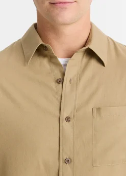 Italian Cotton-Wool Twill Shirt