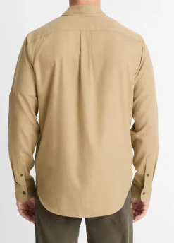 Italian Cotton-Wool Twill Shirt