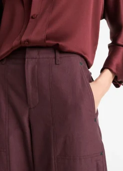 Italian Cotton-Wool Utility Pant