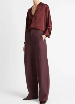 Italian Cotton-Wool Utility Pant